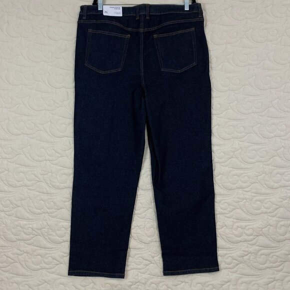 NEW d/C 1984 Slim Leg Jeans Dark Wash Blue Size 20 - Picture 3 of 11